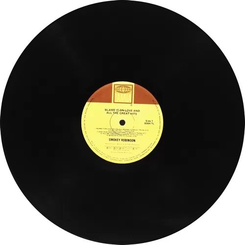 Smokey Robinson - 6064 TL - Cover - English LP Vinyl Record - New Gramophone
