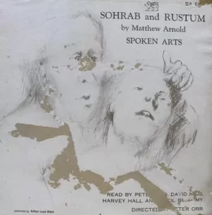 Sohrab And Rustum - SA 975 - Dialogues And Speech LP Vinyl Record