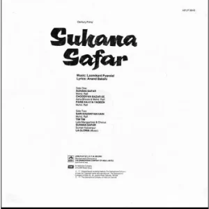 Suhana Safar - HFLP 3643 - (Condition 80-85%) - Cover Reprinted - Bollywood LP Vinyl Record