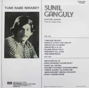 Sunil Ganguly – Tunes From Tagore Songs - ECSD 2620