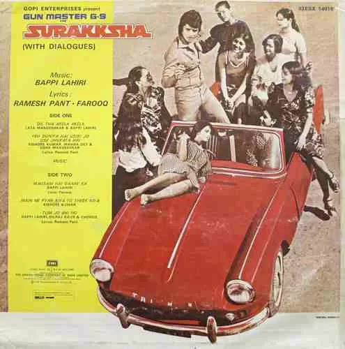 Surakksha - 33ESX 14016 - (Condition 80-85%) – Bollywood LP Vinyl Record Surakksha - 33ESX 14016 - (Condition 80-85%) – Bollywood LP Vinyl Record