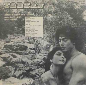 Tarzan - PSLP 1101 - (85-90%) - Bollywood LP Vinyl Record