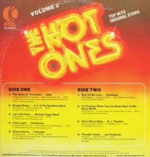 The Hot Ones Vol. 2 - TU 2750 - (80-85%) - English LP Vinyl