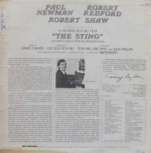 The Sting Featuring - MCF 2537 - English LP Vinyl Record - 1