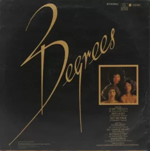 The Three Degrees - 3D - 200 987 - (90-95%) - English LP Vinyl
