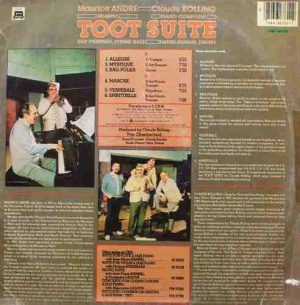 Toot Suite - Maurice & Claude - CBS 10226 - English LP Vinyl Record-1