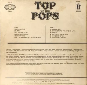Top Of The Pops - SHM 815 - (90 95%) - English LP Vinyl