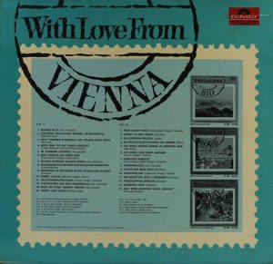 Vienna - With Love From Vienna - 184 038 - English LP Vinyl Record - 1