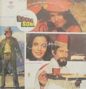 Warrant - Kaala Sona – ECLP 5445 - (Condition 75-80%) - Bollywood Rare LP Vinyl Record