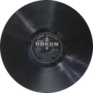 Zanjeer & Ek Kunwari Ek Kunwara - D/MOCE 4185 - (Condition 70-75%) - Odeon First Pressing – Cover Reprinred - Bollywood LP Vinyl ecord