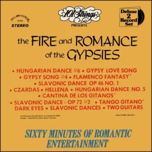 101 Strings The Fire And Romance Of The Gypsies - 2-114 - (85-90%) - CR - English LP Vinyl - 2LP Set
