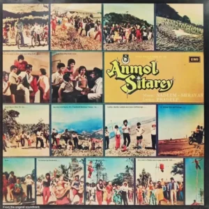 Anmol Sitarey - ECLP 5792 - (80-85%) - Cover Colour Photostate - Bollywood LP Vinyl