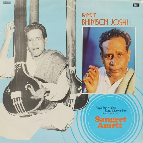 Bhimsen Joshi - Sangeet Amrit - ECSD 2879 - Indian Classical Vocal LP Vinyl Record Bhimsen Joshi - Sangeet Amrit - ECSD 2879 - Indian Classical Vocal LP Vinyl Record