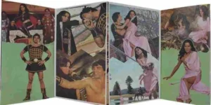 Dharam Veer - 2392 107 - (90-95%) - Cover Gate fold - Bollywood LP Vinyl