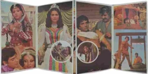 Dharam Veer - 2392 107 - (90-95%) - Cover Gate fold - Bollywood LP Vinyl