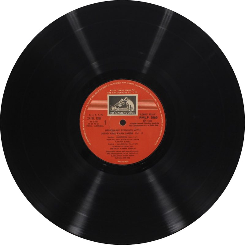 Amir Khan - PMLP 3059 (90-95%) -Indian Classical Vocal LP Vinyl Record-6