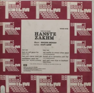 Hanste Zakhm - MOCE 4155 - Odeon First Pressing - LP Record