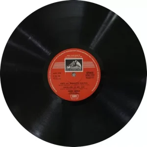 Kishori Amonkar - ECSD 2702 - (90-95%) - CR - Indian Classical Vocal LP Vinyl