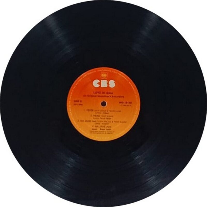 Love In Goa - IND 1011 - (80-85%) - Bollywood LP Vinyl Record