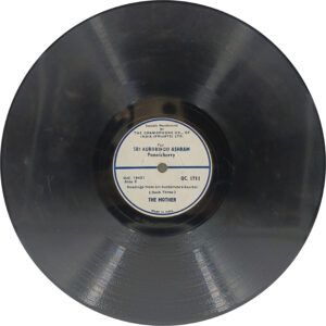 The Mother - QC. 1711 - 78RPM Private Song