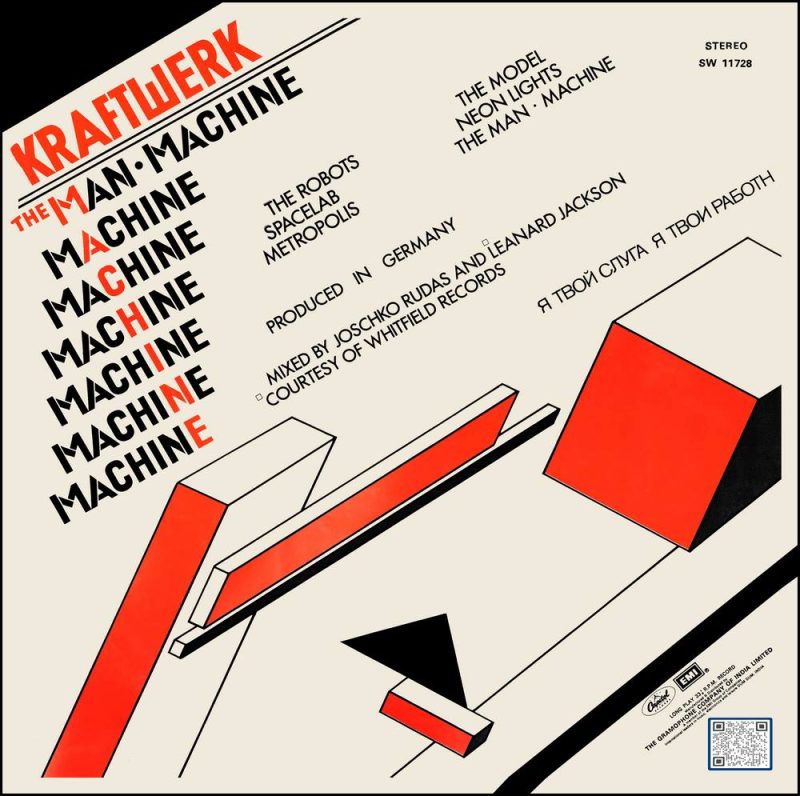 Kraftwerk Machine - SW 11728 - (90-95%) - CR English LP Vinyl Record-1
