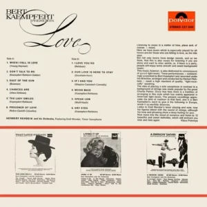Herbert Rehbein and His Orchestra - Bert Kaempfert Presents Love - 237 644 - (90-95%) - CR - English LP Vinyl