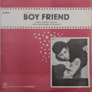 Boy Friend - HFLP 3572 - (85-90%) - Bollywood Rare LP Vinyl Record