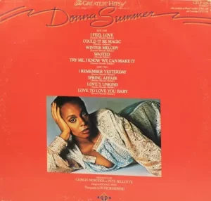 Donna Summer - The Greatest Hits of Donna Summer - GTLP 028 - (90-95%) - English LP Vinyl