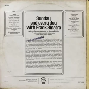 Frank Sinatra ‎- Sunday And Everyday - MFP 1324 - (90-95%) - English LP Vinyl