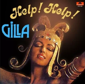 Gilla - Help! Help! - 2310 582 - (85-90%) - CR - English LP Vinyl