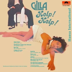 Gilla - Help! Help! - 2310 582 - (85-90%) - CR - English LP Vinyl