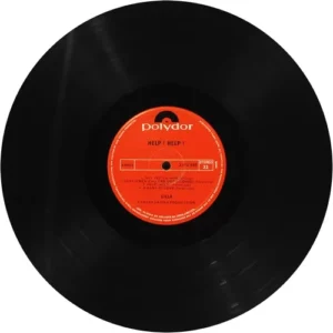 Gilla - Help! Help! - 2310 582 - (85-90%) - CR - English LP Vinyl
