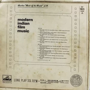 Modern Indian Film Music - CLP 1823