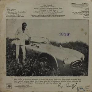 Ray Conniff - Great Contemporary Instrumental Hits - C 30755 - (90-95%) - English Songs LP Vinyl Record