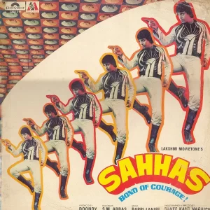 Sahhas - 2392 315 - (Condition - 85-90%) – Cover Book Fold - Bollywood Rare LP Vinyl Record