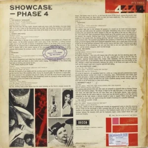 Showcase - Phase 4 - PFS-34001 - (85-90%) - English LP Vinyl