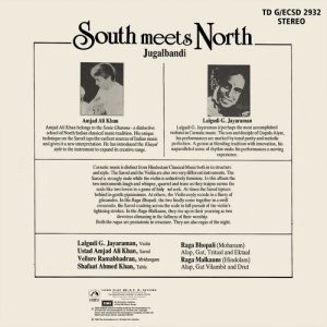 South Meets North-GECSD 2932-CR Indian Classical Instrumental LP Vinyl-1