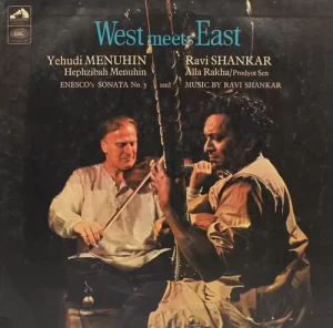 West Meets East -ASD 2294 - HCL Indian Classical Instrumental LP Vinyl