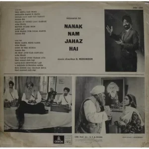Nanak Nam Jahaz Hai - 3AEX 5303 - (90-95%) - Odeon First Pressing - Bollywood Rare LP Vinyl Record