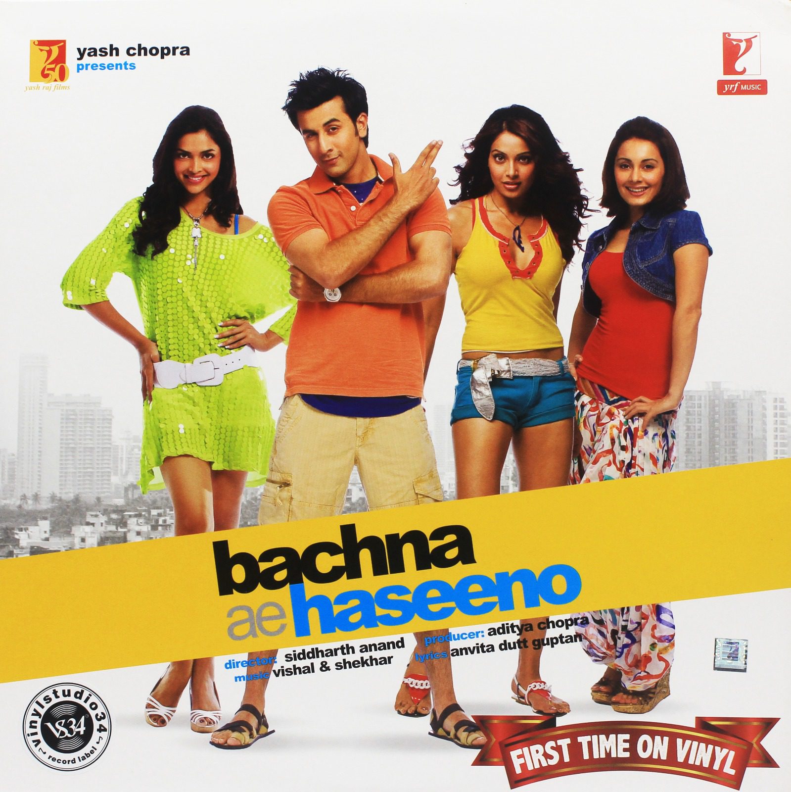 Bachna Ae Haseeno Rocket Singh-YRM LP 77042-New Release Hindi LP Vinyl