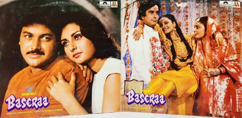Baseraa - 2392 291 - (85-90%) - CBF - Bollywood LP Vinyl