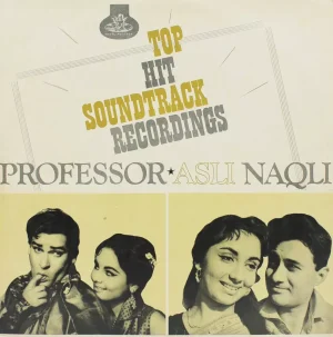 Professor & Asli Naqli - 3AEX 5024 - (Condition - 90-95%) - Odeon First Pressing - LP Record