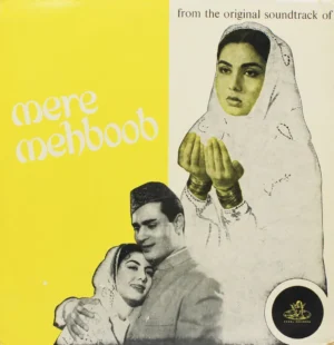 Mere Mehboob - 3AEX 5028 - Angel First Pressing - Bollywood Rare LP Vinyl Record