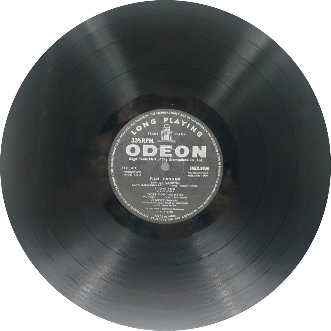 Sangam - 3AEX 5036 - Bollywood LP Vinyl Record Sangam - 3AEX 5036 - Bollywood LP Vinyl Record