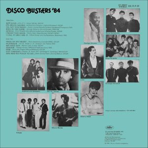 Disco Busters' 84 - ST 28507 - Cover Reprinted - LP Record