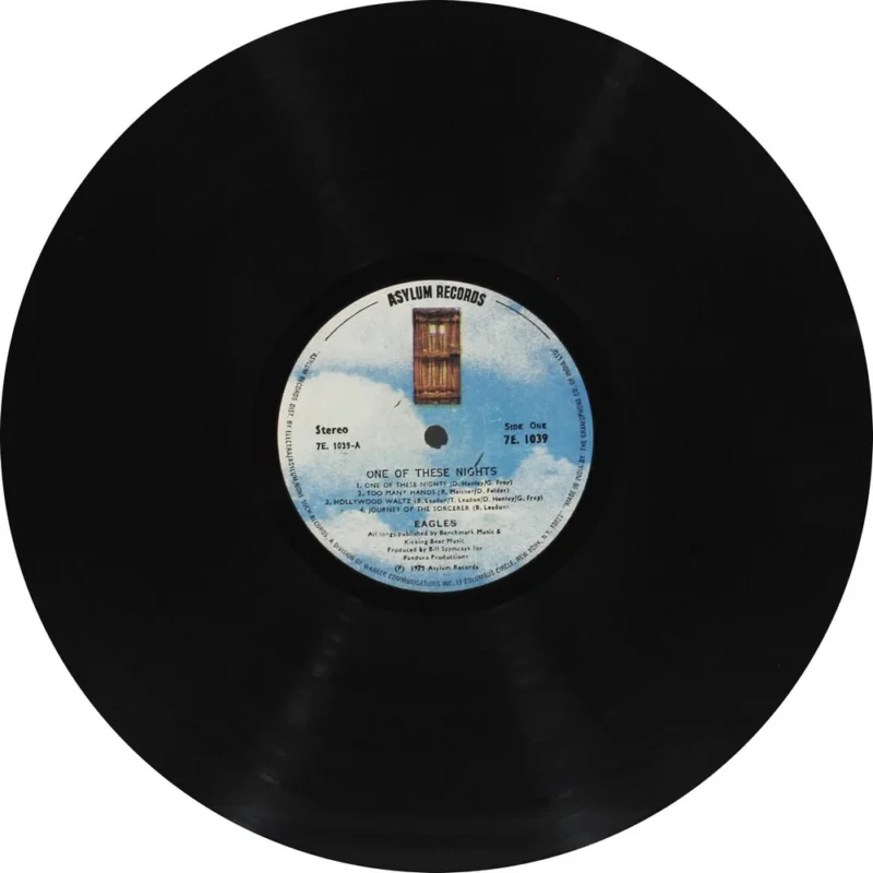 Eagles - One Of These Nights - 7E 1039 - (Condition - 85-90%) - Cover Reprinted -  English LP Vinyl Record