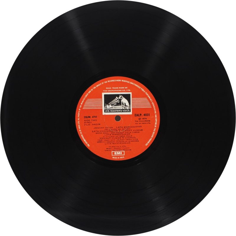 Nagin - EALP 4031 - Bollywood LP Vinyl Record