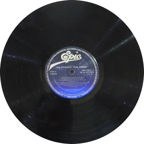 Dooleys Full House - EPIC 10047 - Hot Deal LP Vinyl Record Dooleys Full House - EPIC 10047 - Hot Deal LP Vinyl Record