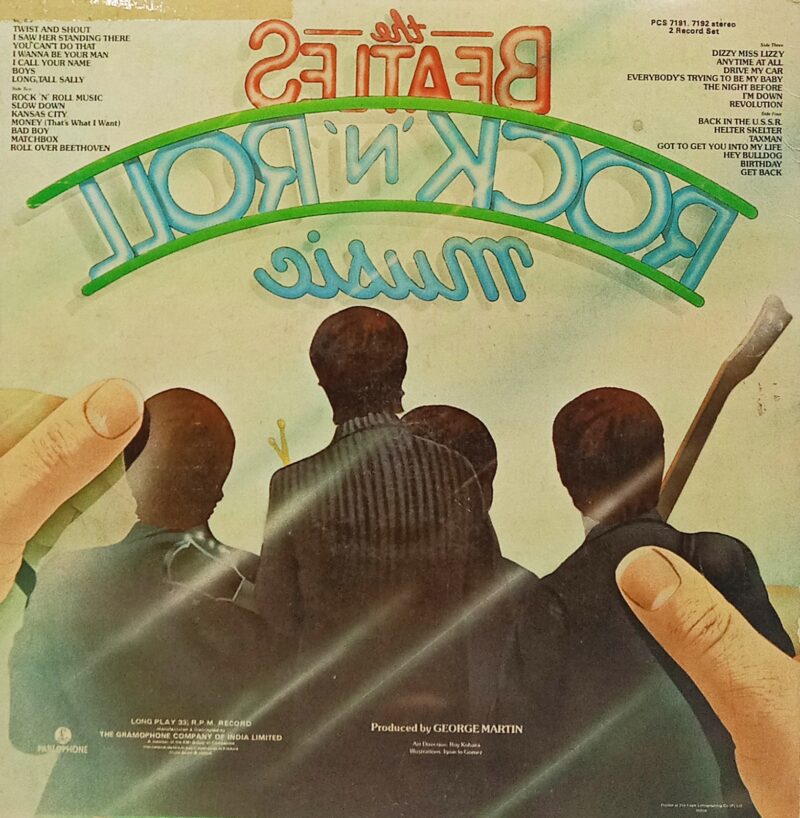 The Beatles Rock 'N' Roll Music - PCS 7191 - (90-95%) - English Songs LP Vinyl Record - 2LP Set