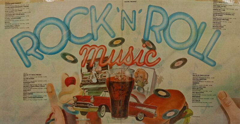 The Beatles Rock 'N' Roll Music - PCS 7191 - (90-95%) - English Songs LP Vinyl Record - 2LP Set